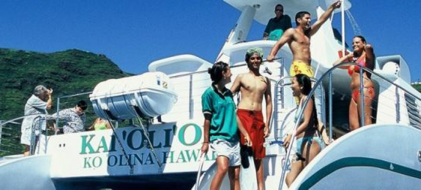 Rise & Dive: Morning Dolphin Watch and Snorkel Adventure with Hawaiian Meal