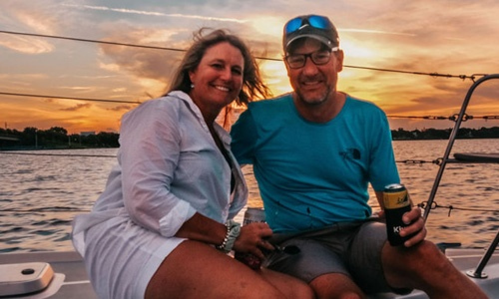 Sunset Tour in Cocoa Beach on Tiki Boat