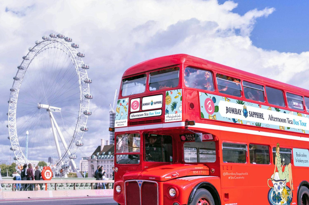 Brigit's Gin Afternoon Tea Bus Tour from Victoria Coach Station