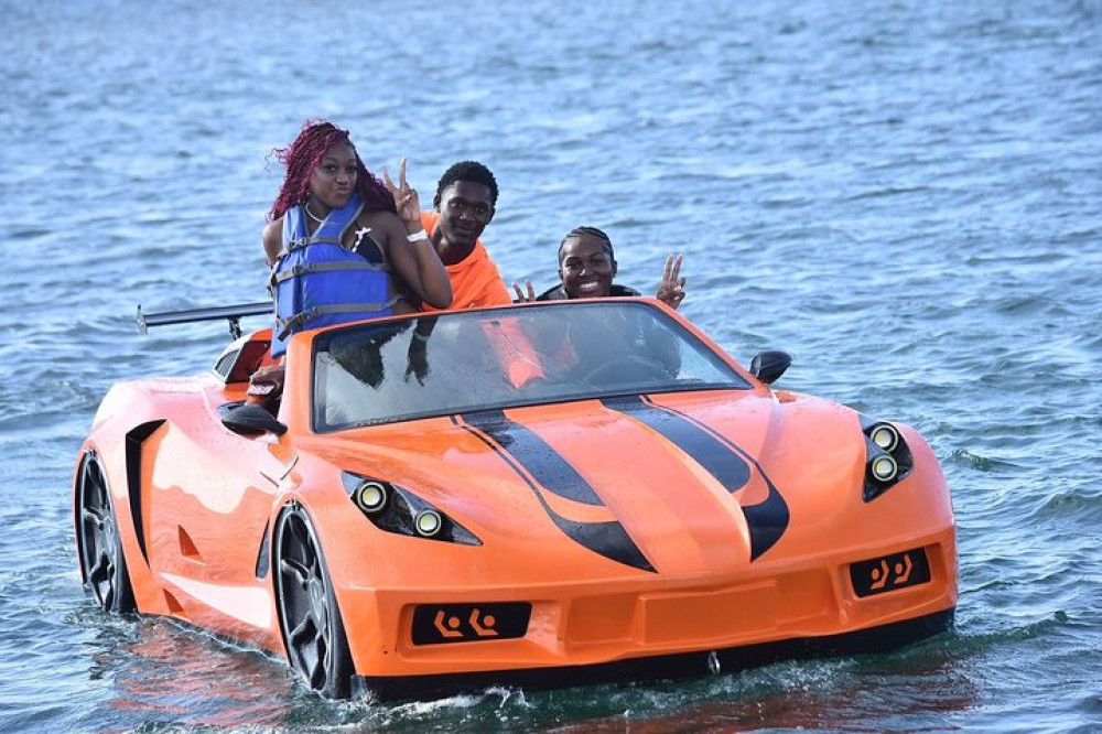 Water Jet Car Experience With Private Transportation