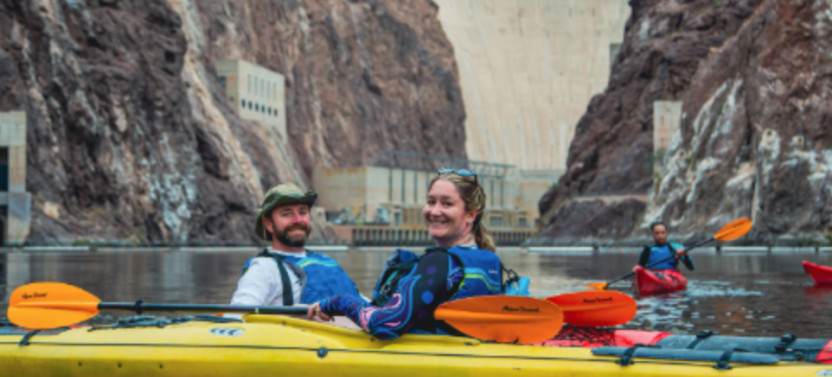 Kayak Hoover Dam & Hot Springs Hike - Shuttle