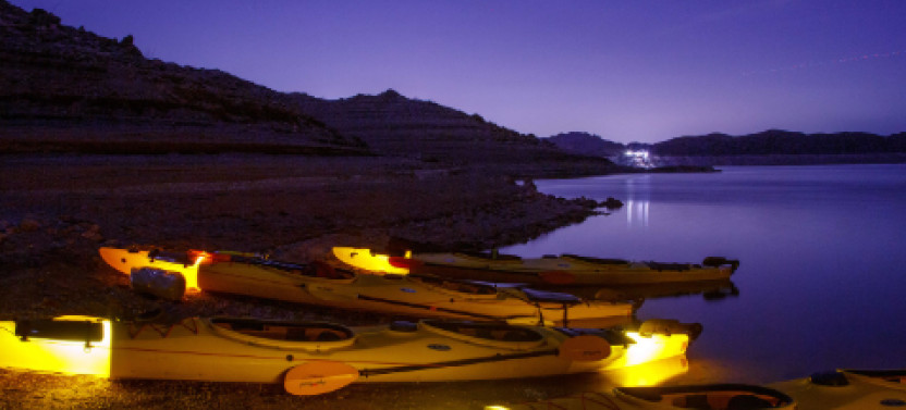 Lake Mead Sunset Paddle - Self Drive