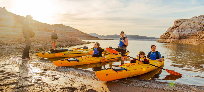 Lake Mead Sunset Paddle - Shuttle