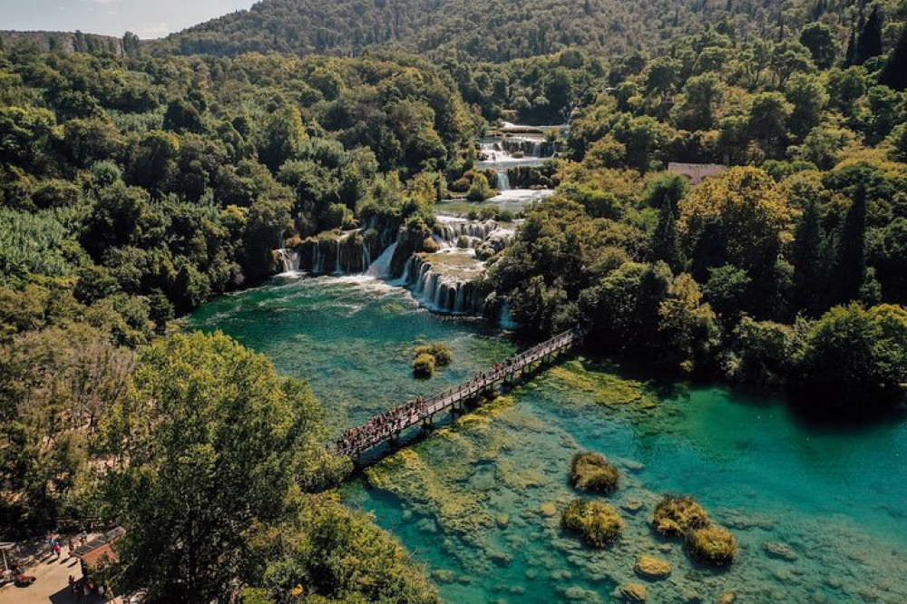 Private Tour: Krka Waterfalls Tour with Wine Tasting