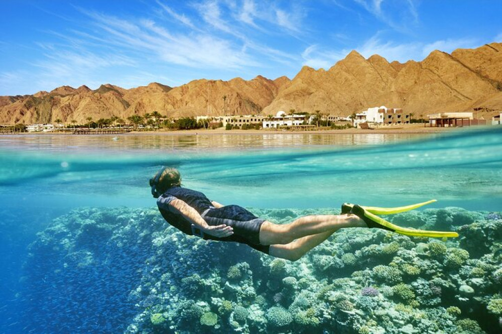 Jeep Safari Canyon Salama And Snorkeling In Dahab City From Sharm