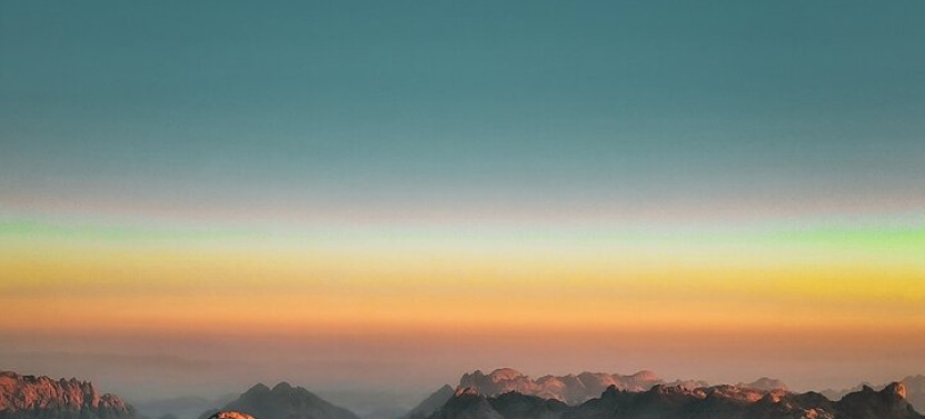 Mount Sinai And St Catherines Monastery From Sharm El Sheikh