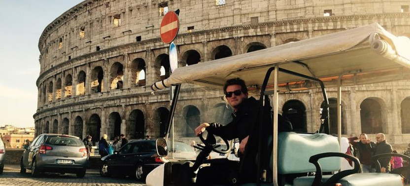 Evening Golf Cart Tour Of Rome With Drinks Small Group Tour