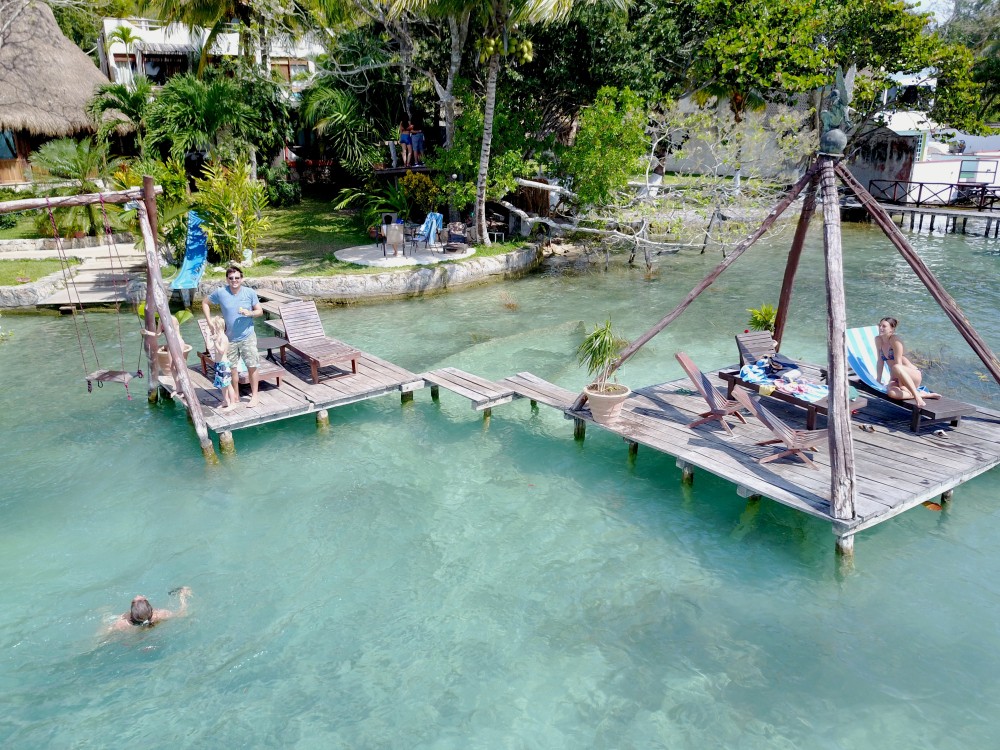 Bacalar Lagoon of 7 Colors Tulum Project Expedition