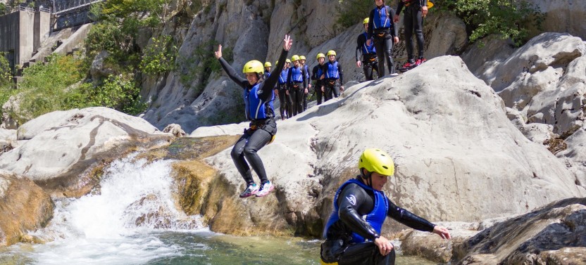 Basic Canyoning Experience on the Cetina River