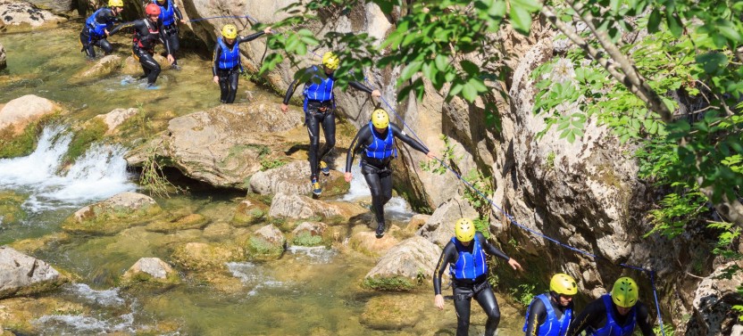 Basic Canyoning Experience on the Cetina River