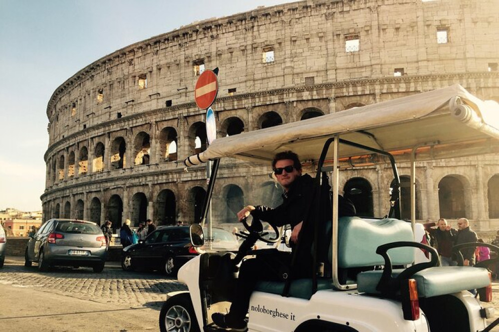Private Golf Cart Tour In Rome