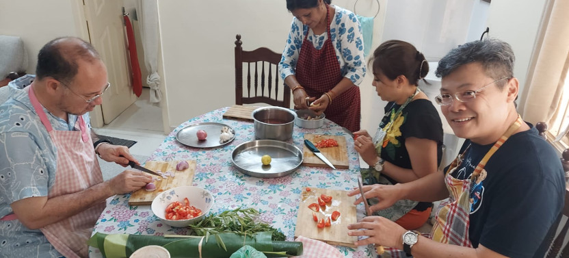 Market Tour And Pondicherry Cooking Class With Local Expert Manisha