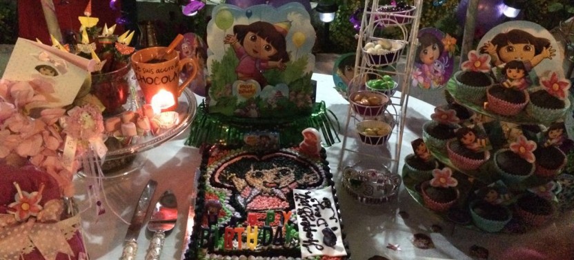Birthday Party Celebration in the Desert