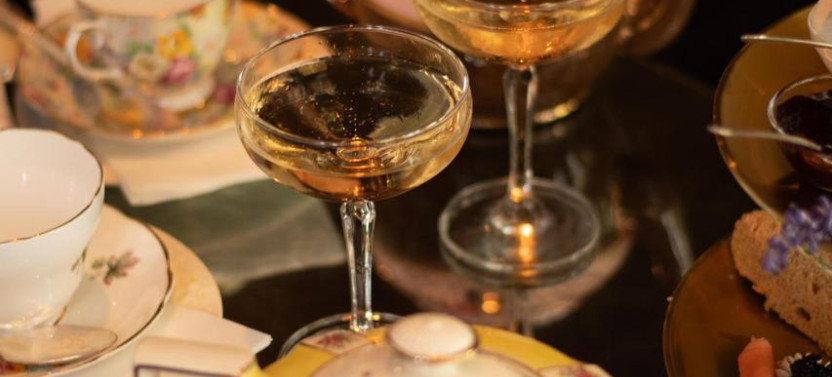 Afternoon Tea Time at a 1920s-style Speakeasy in Lower East Side