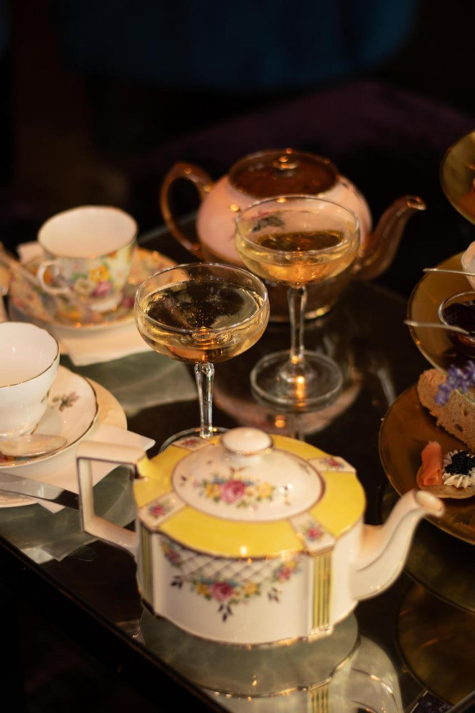 Afternoon Tea Time at a 1920s-style Speakeasy in Lower East Side