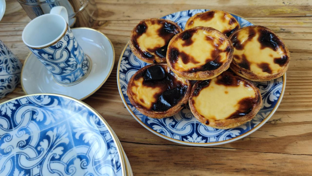 Pastel de Nata (Egg custard tart) pastry class