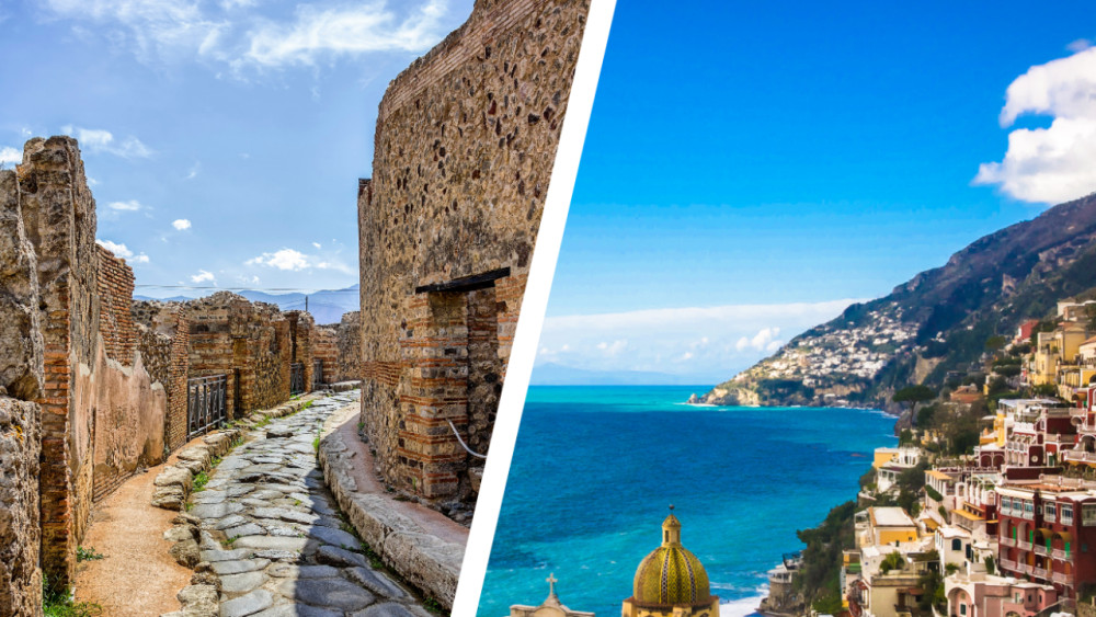 Rome To the Amalfi Coast: Pompeii Along the Way