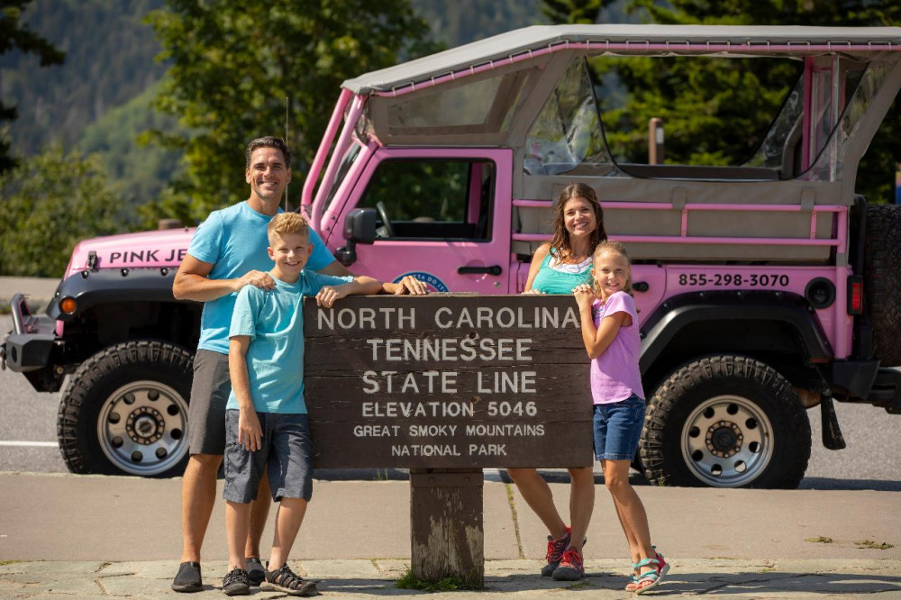 Pink Jeep Tours - Smoky Mountains