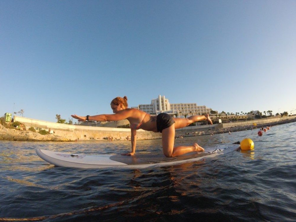 Paddle Board Yoga