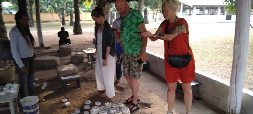 Accra Bead Making Lessons Tour