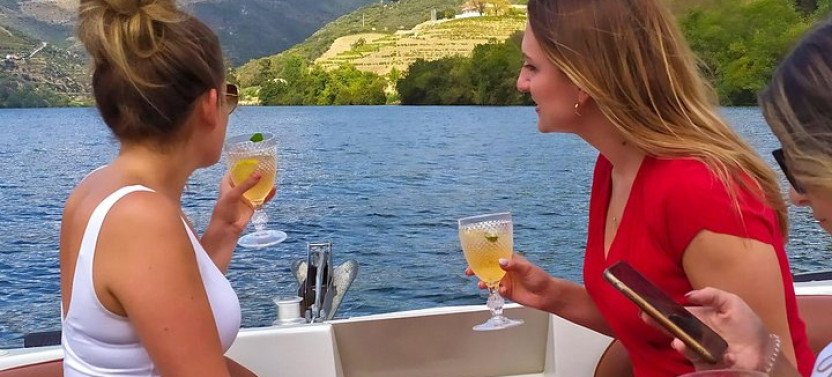 Wine Venture and Boat Trip in Douro Valley from Porto