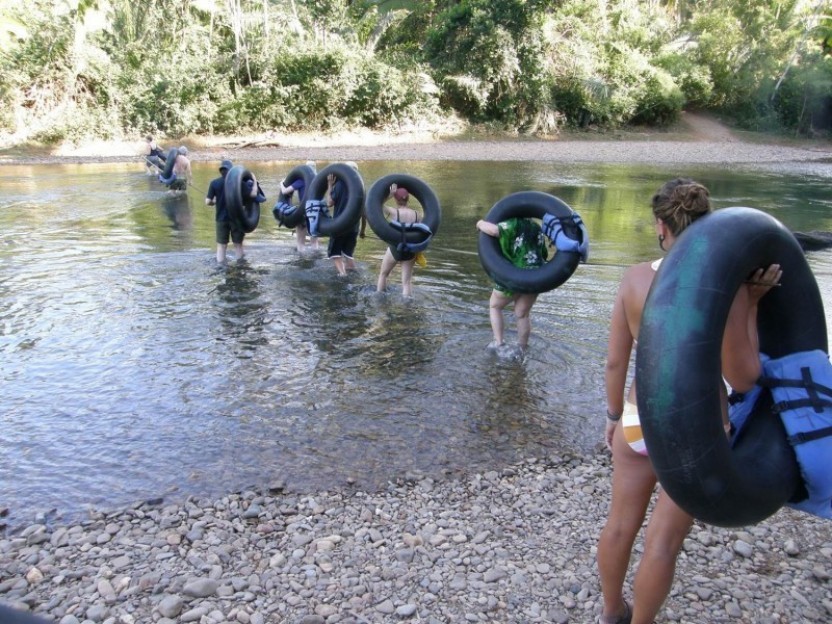 Cave Tubing