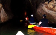 Barton Creek Cave Canoeing