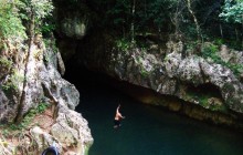 Cave Tubing and Ziplining