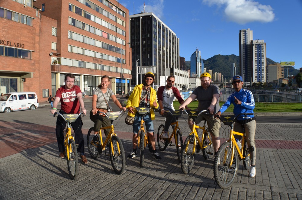 Private: Biking Tour In Downtown Bogotá