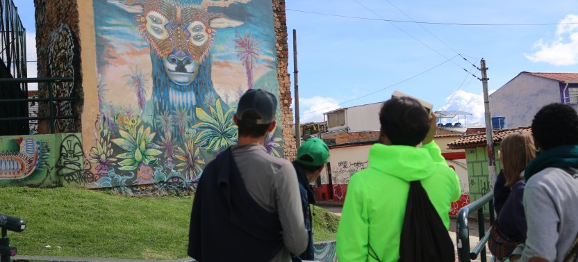 Private: Graffiti Tour In La Candelaria Bogotá