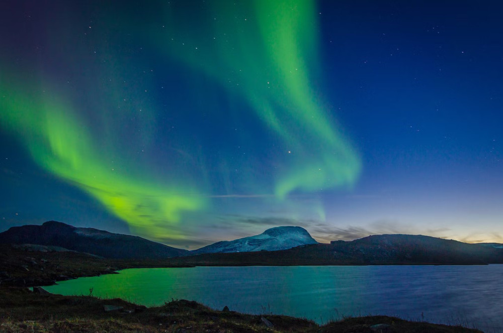 Sailing Under The Northern Lights From Reykjavik