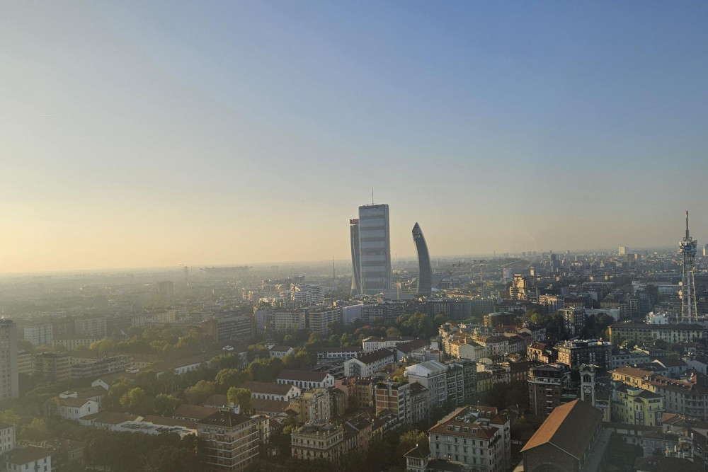 Exclusive Milan from Above: Reserved Climb Torre Branca & Sforza Castle