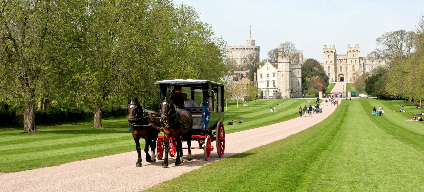 Windsor Castle and Hampton Court Palace