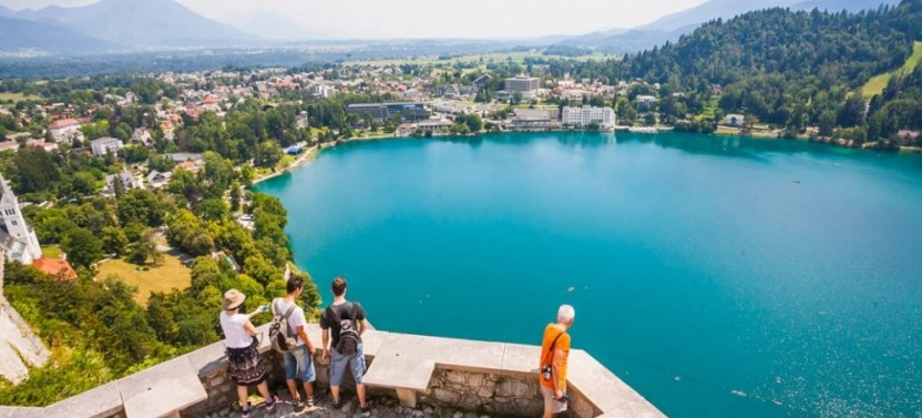 Bled & Bohinj lakes with Skofja Loka from Ljubljana