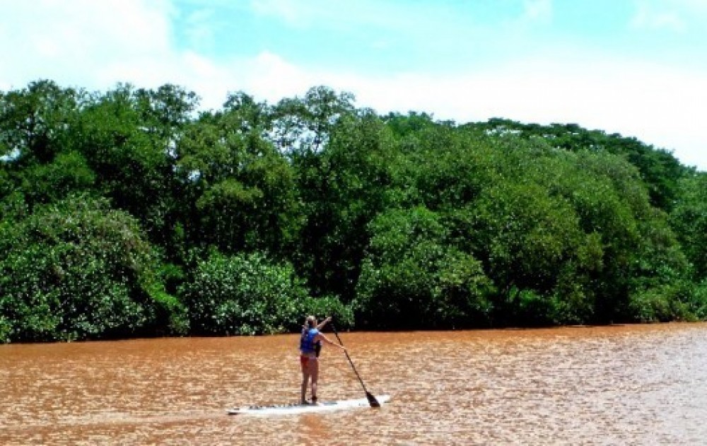 Stand Up Paddle On The Ora River Playa Samara Project Expedition