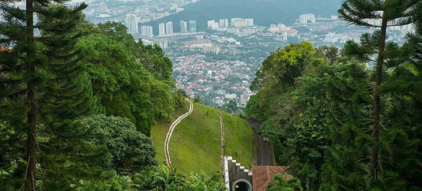 Penang Hill And The Kek Lok Si Temple