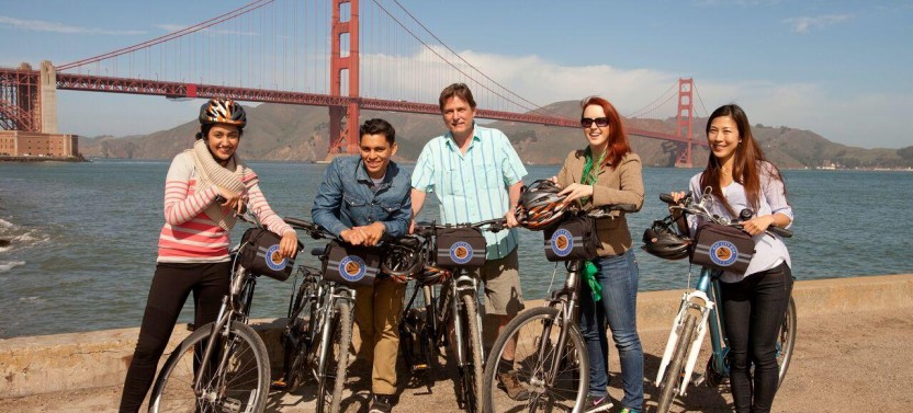 Golden Gate Bridge to Sausalito Guided Bike Tour