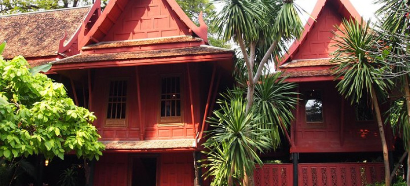 Bangkok: Silk Legacy & Art at Jim Thompson’s Home -with transfers
