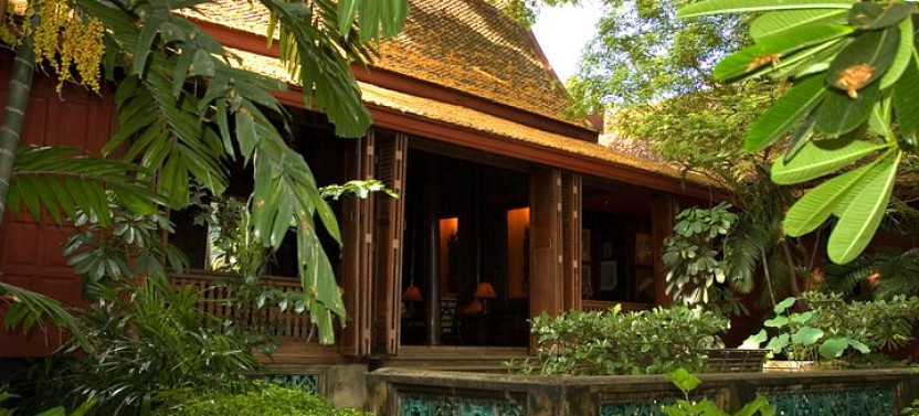 Bangkok: Silk Legacy & Art at Jim Thompson’s Home -with transfers