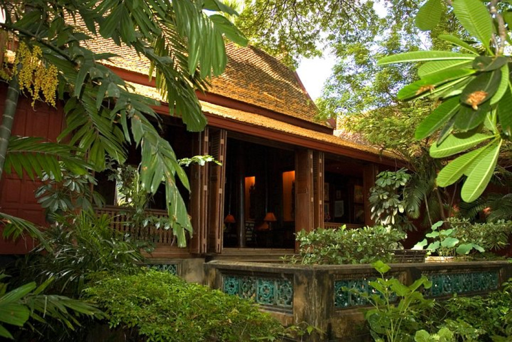 Bangkok: Silk Legacy & Art at Jim Thompson’s Home -with transfers