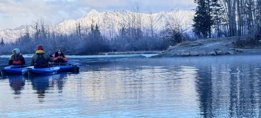 Cold Weather Kayaking in Alaska