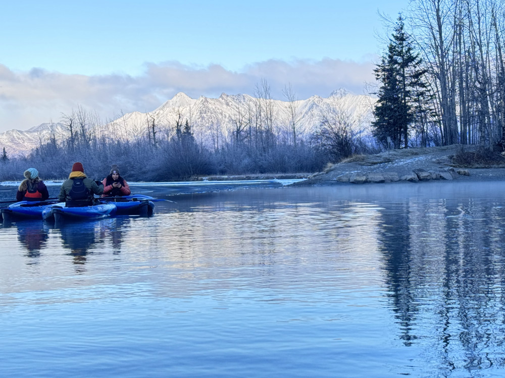 Cold Weather Kayaking in Alaska
