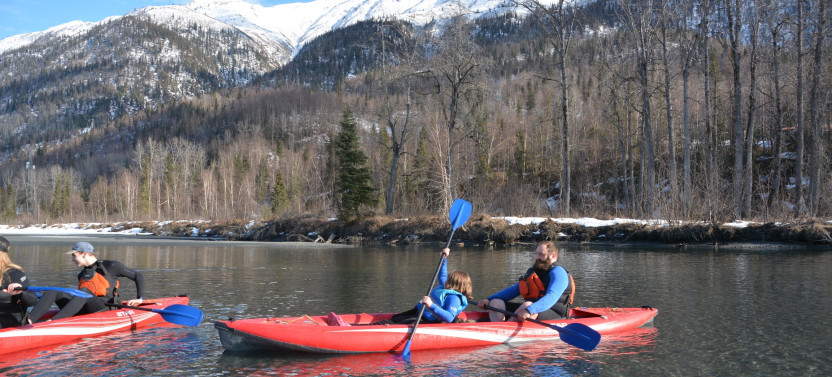 Cold Weather Kayaking in Alaska