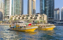 99 Minute - Premium Dubai Marina Yellow Boat Cruise