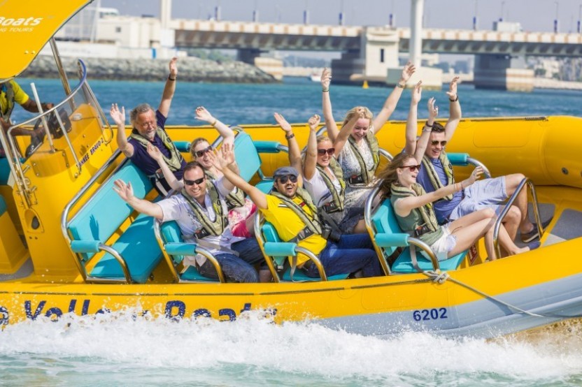 99 Minute - Premium Dubai Marina Yellow Boat Cruise
