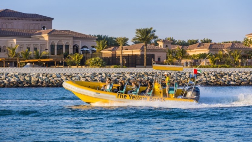99 Minute - Premium Dubai Marina Yellow Boat Cruise