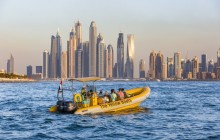 99 Minute - Premium Dubai Marina Yellow Boat Cruise