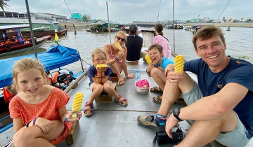 A picture of 3 Day Tour: Discover Mekong Delta with Boat trip to Phnom Penh option