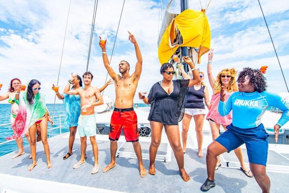 Catamaran, ATV, Horse Back Riding/Swim, & Snorkel Cruise