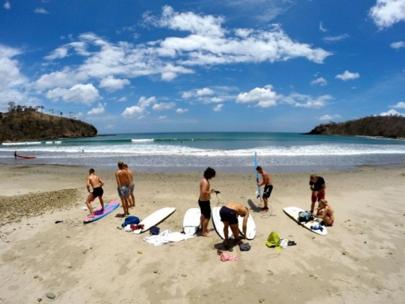 Learn to Surf in San Juan Del Sur - (Remanso Beach)